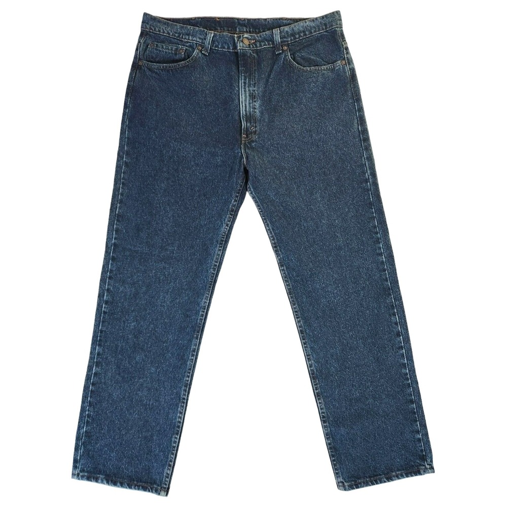 Vintage 90s Levi's 505 Straight Jeans Men's 40x30* Blue Denim Made in USA - Picture 1 of 14